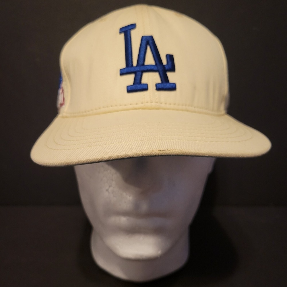 Pro Standard Los Angeles Dodgers 1981 World Series Snapback Hat Off White‎